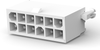 Wtb Conn, Header, 12Pos, 2Row, 4.14Mm; Connector Systems Amp - Te Connectivity - 40P8437 - Newark, An Avnet Company
