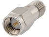 SMA Male (plug) to 3.5mm Female (Jack) Adapter, Passivated Stainless Steel Body, 1.2 VSWR - FMAD1246 - Fairview Microwave Inc.