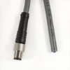 OBSOLETE - Alpha Connect EcoFlex PUR Cordset - M8 Male Straight to Cut End - 22AWG 3 Poles - HR0300100 - Slate - 10M (32.8ft) - ALPHR0300100-SL359 - Lapp Tannehill