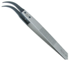 Excelta Five Star Utility Tweezers 762A-RT - Plastic Curved Soft Tip - 5 in Length - 0.2 in Thick - EXCELTA 762A-RT - R. S. Hughes Company, Inc.