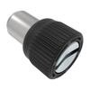 Captive Screw, 6-32 Thread, Press-in, Slotted Recess, Knurled Black Knob - 47-62-201-64 - Southco
