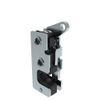 Rotary Push-to-Close Latch, Small Size, Single Stage, with Integrated Bumper, Top Trigger, M6 Thread, Steel, Zinc Plate, Bright chromate - R4-10-22-605-10 - Southco