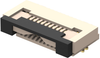 Ffc/fpc Connector, Receptacle, 50 Position, 1Row; Pitch Spacing Gct (Global Connector Technology) - 39T0711 - Newark, An Avnet Company