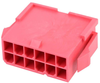 Conn Housing, Plug, 10Pos, 4.2Mm, Red; Product Range Molex - 21AJ9768 - Newark, An Avnet Company