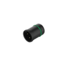 M12 Insert Sensor/Actuator Receptacle Connector: Male, insert with O-ring, M12 - mating side, solder contacts - connecting side, 3-pin, A-coded, unshielded, black body, 150 V AC/DC, 4 A - RSE 3 - Belden Inc.