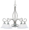 KP-SS-101-5-69 Mid. Chandeliers-Glass Down - 742239 - Capital Lighting, Inc.