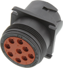 Automotive Housing, Rcpt, 9Pos, 13A; Product Range Deutsch Te Connectivity - 38AH5707 - Newark, An Avnet Company