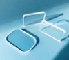Rectangular BK7 Windows with Round Corners - Image