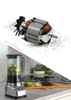 Mature blender motor 220V AC universal motor -- PU8040 series - Image