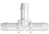 T Barbed Connector, 3/8, Polycarbonate, Pack Of 100 -- GO-31523-96