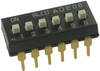 Switch, Dip, 6 Pos, Spst, Raised Slide; No. Of Circuits Alcoswitch Te Connectivity - 16M2396 - Newark, An Avnet Company
