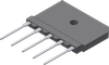 The Three Phase Bridge series comes in a high variety of packages and breakdown voltages up to 2200V -- DMA40U1800GU - Image