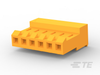 Rectangular Power Connectors - 641217-6 - TE Connectivity