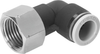 Push-in L-fitting - QBLF-1/2-1/2-U - Festo Corporation