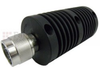 40 dB Fixed Attenuator N Male (Plug) to N Female (Jack) Up to 4 GHz Rated to 50 Watts, Heatsink Body, 1.2 VSWR - SA4N50-40 - Fairview Microwave Inc.