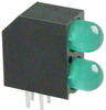 Indicator, Led Pcb, 2Led, 5Mm, Green, 1.8V; Led Color Dialight - 30K1858 - Newark, An Avnet Company