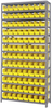 Open Shelving, 13Shelves, 96Bins, Yellow; Shelving Unit Type Quantum Storage - 44AC8813 - Newark, An Avnet Company