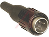 connector,circular din,str male cable conn,3din silver-pltd solder contact,ip40 - 70013407 - Allied Electronics, Inc.