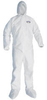 Kimberly-Clark Kleenguard A40 White 4XL Microporous Film Laminate Disposable General Purpose & Work Coveralls - 036000-44337 - 036000-44337 - R. S. Hughes Company, Inc.