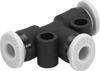 Push-in T-connector - QBMT-1/8T-U - Festo Corporation