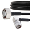 Outdoor Rated Low PIM 7/16 DIN Male to RA N Male Cable SPO-250 Coax in 60 Inch Using Times Microwave Parts and RoHS - FMCA2013-60 - Fairview Microwave Inc.