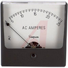 Ammeter, 0-25ACA, + 2%; 3-1/2 in.; 2%; 2.73 in.; 0.128 in.; -20 to degC - 70209423 - Allied Electronics, Inc.