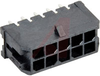 MICROFIT3.0VERTTHRHOLEDR30AU10CKT - 70090644 - Allied Electronics, Inc.