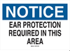 Ear Protection Sign - 43065 - Brady Corporation