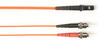 5m (16.4ft) STMTRJ OR OM1 MM Fiber Patch Cable INDR Zip OFNR - FOCMR62-005M-STMT-OR - Black Box