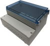 Dual Compartment Enclosure, Abs, Gry/clr; Enclosure Type Multicomp Pro - 99AC4119 - Newark, An Avnet Company