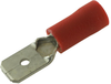 Terminal, Blade, 6.3X0.8Mm, Crimp, Red; Product Range Multicomp Pro - 04M4998 - Newark, An Avnet Company