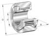 Cam Followers & Yoke Rollers - NATR5-X - Pacific International Bearing, Inc.