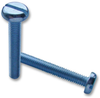 Screw, Slt, Pan, Brass, Np, M4X12; Thread Size Metric Tr Fastenings -- 53M8891