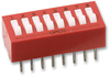 Switch, Spst, 8 Pos, Raised Rocker; No. Of Circuits Grayhill - 39K3472 - Newark, An Avnet Company