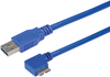Usb Cable, 3.0 A-Micro B Plug, 0.3M, Blu; Connector A L-Com - 43AC1628 - Newark, An Avnet Company