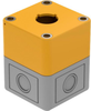 Enclosure, Yellow/grey, Plastic, Switch; For Use With Eao - 76R0600 - Newark, An Avnet Company