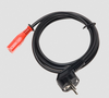Mains power cable 230 V (Uni-Schuko / IEC C13 orange plug) -- WAPRZ1X8REIEC