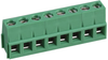Tb, Wire To Brd, R/a, 8Pos, 12Awg; Pitch Spacing Multicomp Pro - 64T3397 - Newark, An Avnet Company