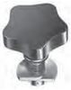 Plastic Latch Type Lobe Knobs by ELESA® -- 33881 - Image