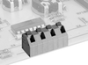 Spring Contact Printed Circuit Board Terminal Blocks - 4171 - LMI Components, Inc.
