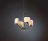 POR-8970-30-LEAF-DBRZ Mid. Chandeliers-Glass Up - 750130 - Capital Lighting, Inc.