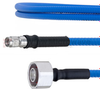 Low PIM 4.1/9.5 Mini DIN Male to SMA Male Plenum Cable SPP-250-LLPL Coax in 24 Inch and RoHS with LF Solder - FMCA1815-24 - Fairview Microwave Inc.