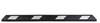 6' Park It® Black/White Parking Curb -- GNRS1620WH