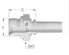 BSP Male Parallel 60° Seat - A-1010-MBPP-SS - Kuriyama of America, Inc.