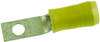 Terminal, Rectangular Tongue, #6, Yellow; Stud Size - Metric Amp - Te Connectivity - 50F3293 - Newark, An Avnet Company