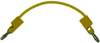 Test Lead, Yellow, 1.524M, 60V, 15A; Test Connector Type A Pomona - 91B5253 - Newark, An Avnet Company
