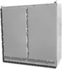 Two Door Painted Steel NEMA 4 Free Standing Enclosure with S -- F5-604818 - Image
