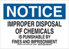 Chemical & Hazardous Material Sign - 126448 - Brady Corporation