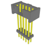 Headers, Male Pins - 612-ZLTMM-105-71-L-D-669-ND - DigiKey