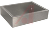 Enclosure; Aluminum; 8.0 in.; 6 in.; 2.0 in.; Natural; 0.187 in.; 0.219 in. - 70147541 - Allied Electronics, Inc.
